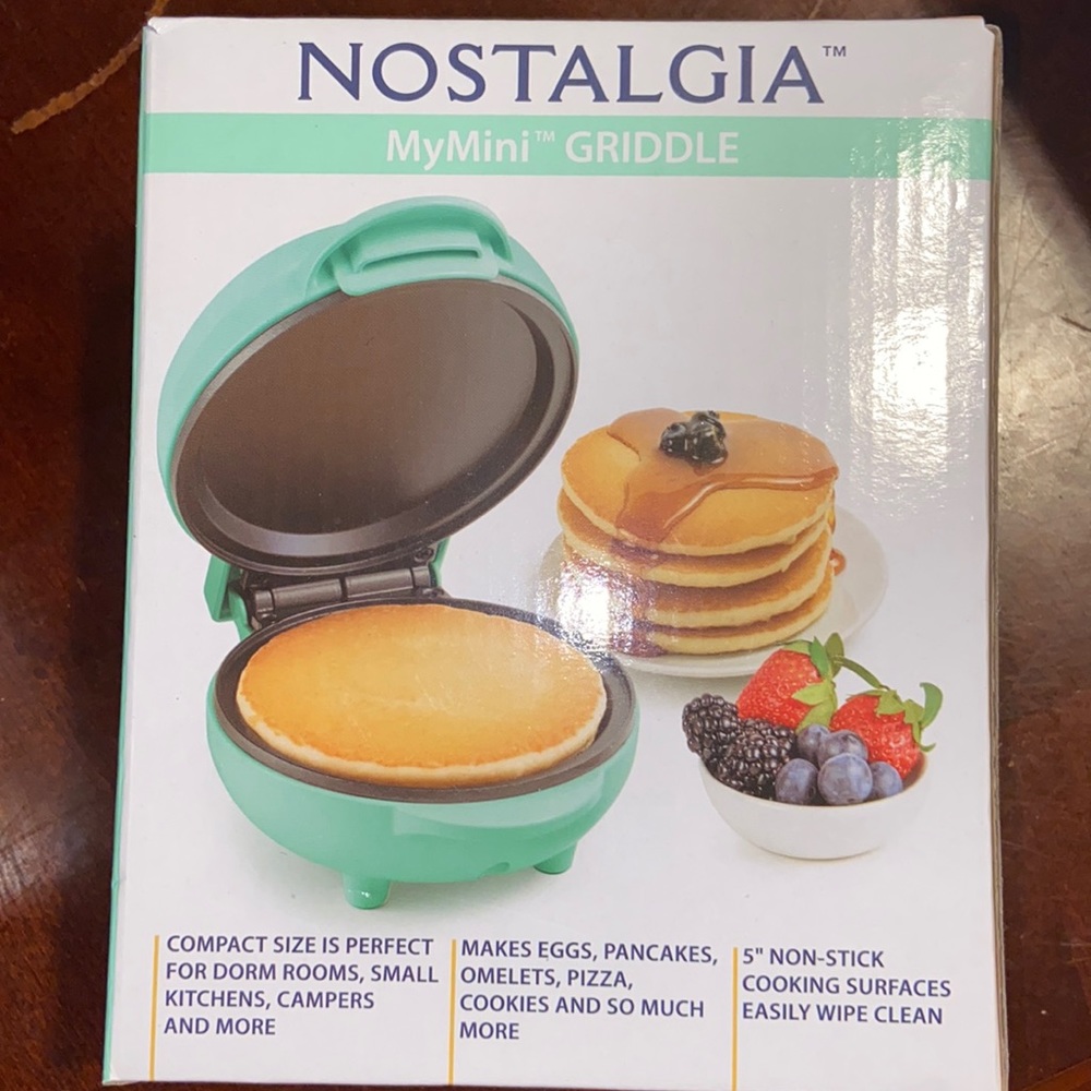 🆕Nostalgia MyMini Griddle